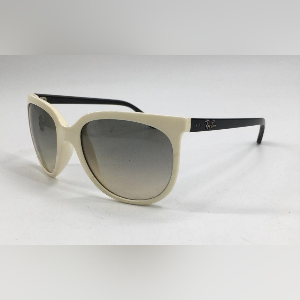 Vintage Ray-Ban White and Black Sunglasses Cats 1000 - Picture 3 of 6